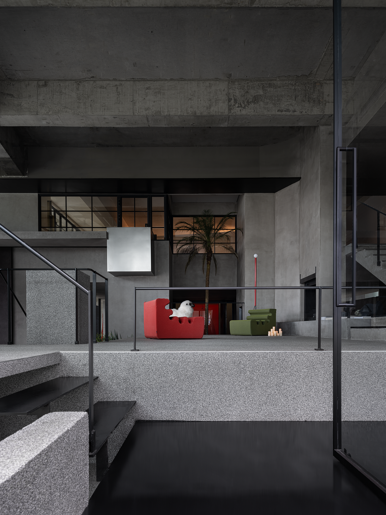 金致尚品城市会客厅丨成都润舍纳图空间设计-18