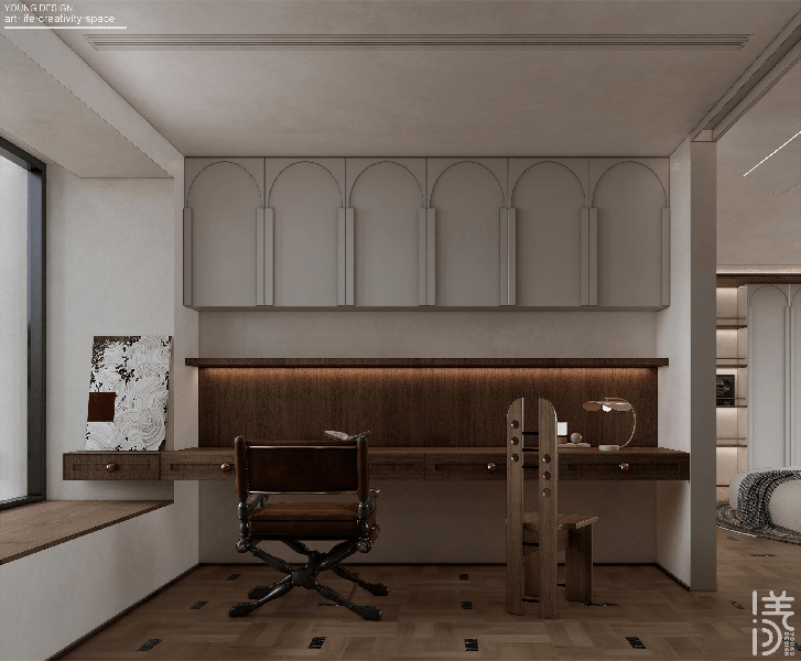 美式复古艺术宅邸设计丨深圳漾空间设计有限公司-37