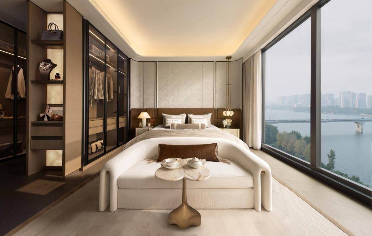 长沙中海阅湘台288㎡&253㎡样板间丨中国长沙丨硬装矩阵纵横,软装矩阵鸣翠MIX-56