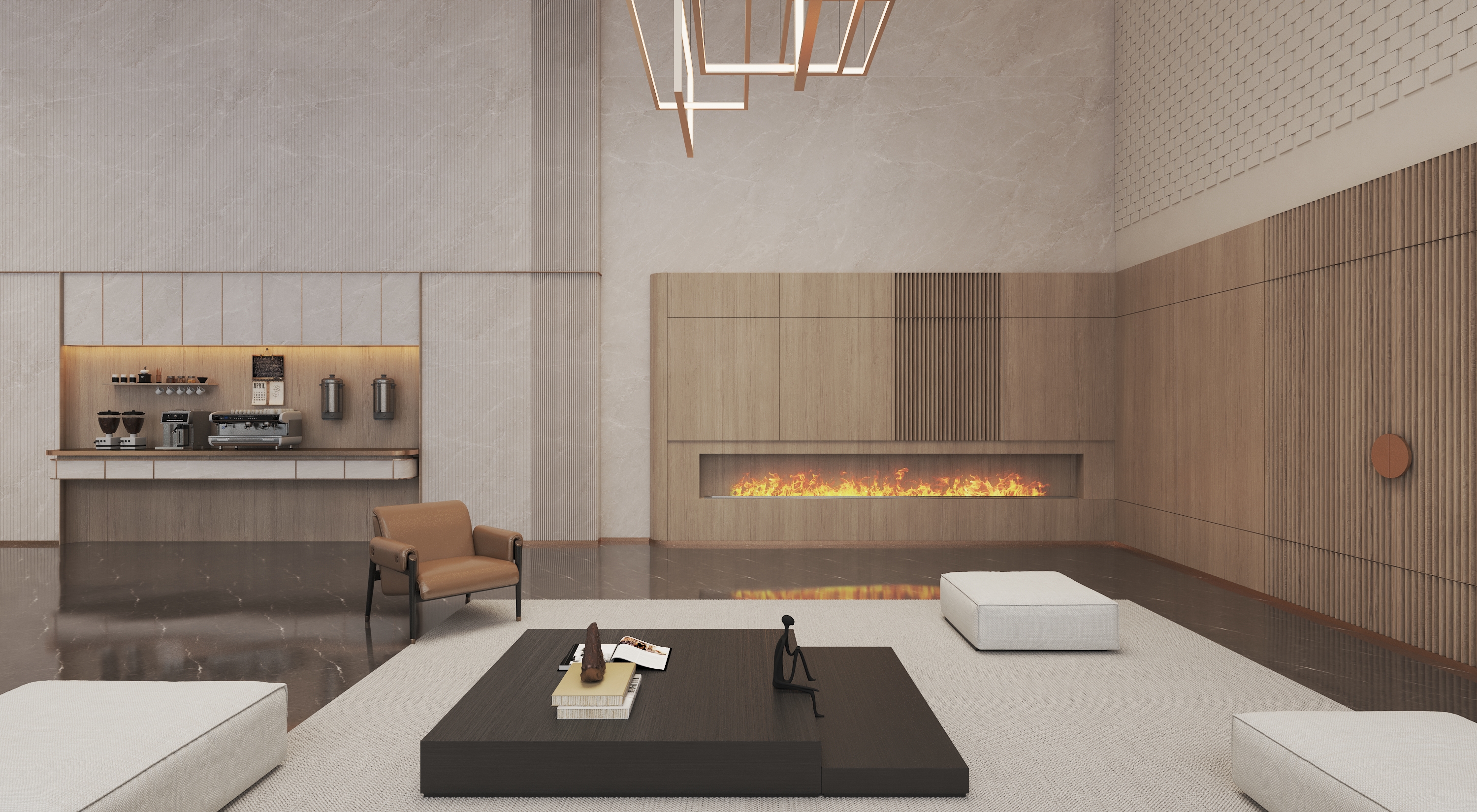 一个写字楼大厅设计-4