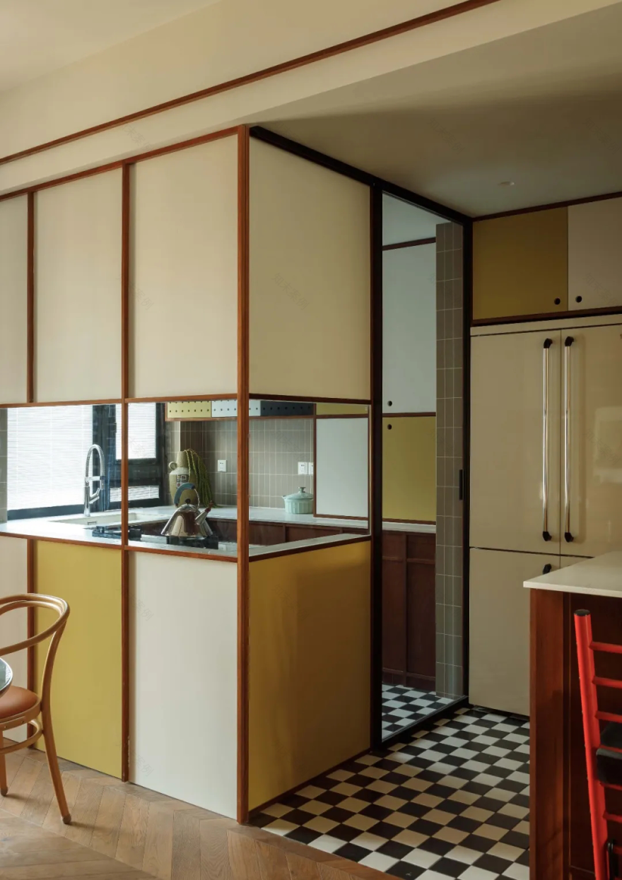 臻溪空间设计|中古加点色彩,形色兼备,丰盈有趣!丨中国上海-72