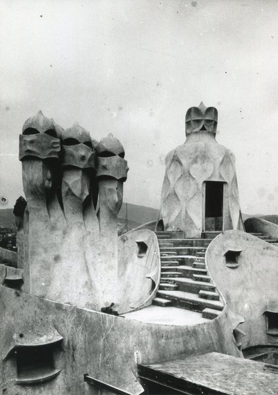 Casa Milà（米拉之家,又名“采石场”）丨西班牙巴塞罗那丨Antoni Gaudí i Cornet（安东尼·高迪）等-66