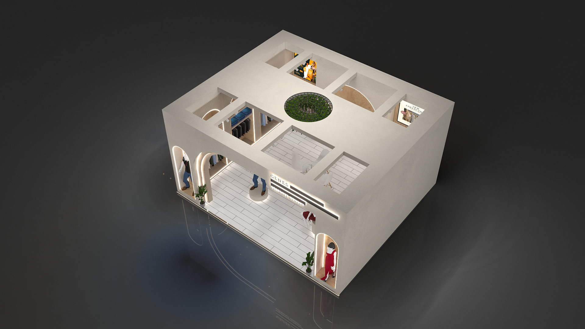 创尼斯展位设计

注：这里假设GENES音译为创尼斯，如果GENES有特定的已知含义，请根据实际情况替换 -5