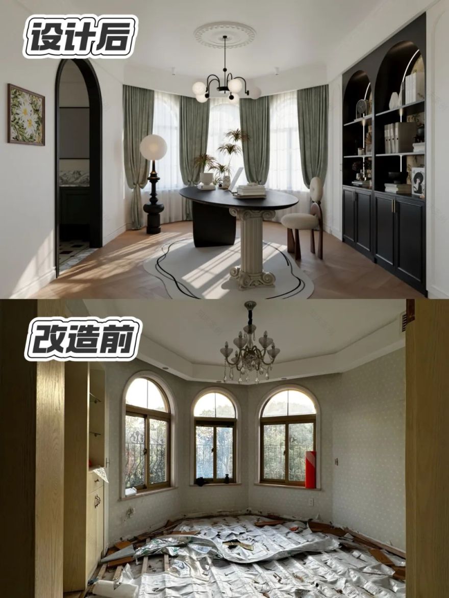 法白之境(金色地中海排屋改造)丨中国湖州丨龙庭设计-80