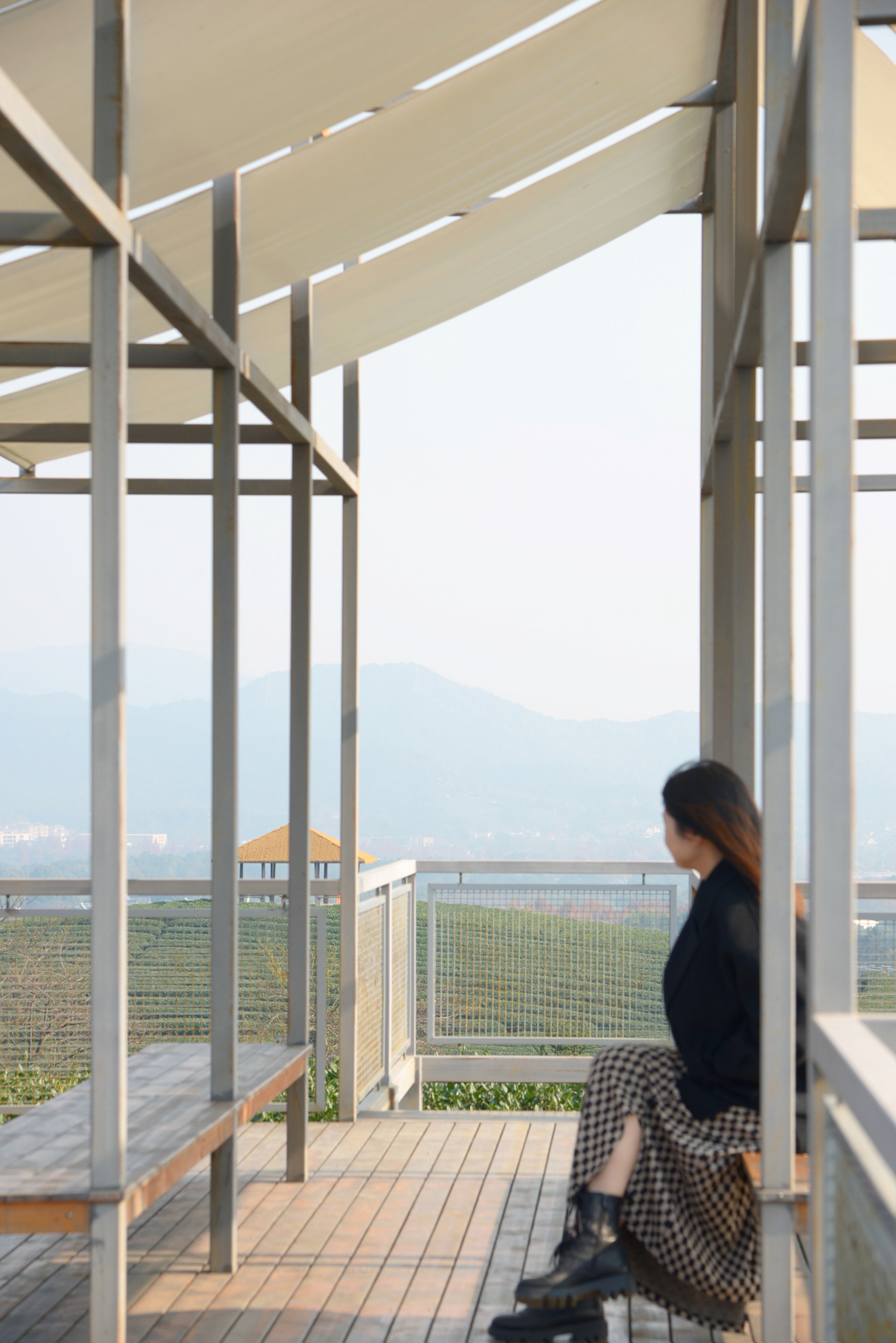 长埭村艺术乡建系列茶山浮亭丨中国杭州丨由牧建筑-40