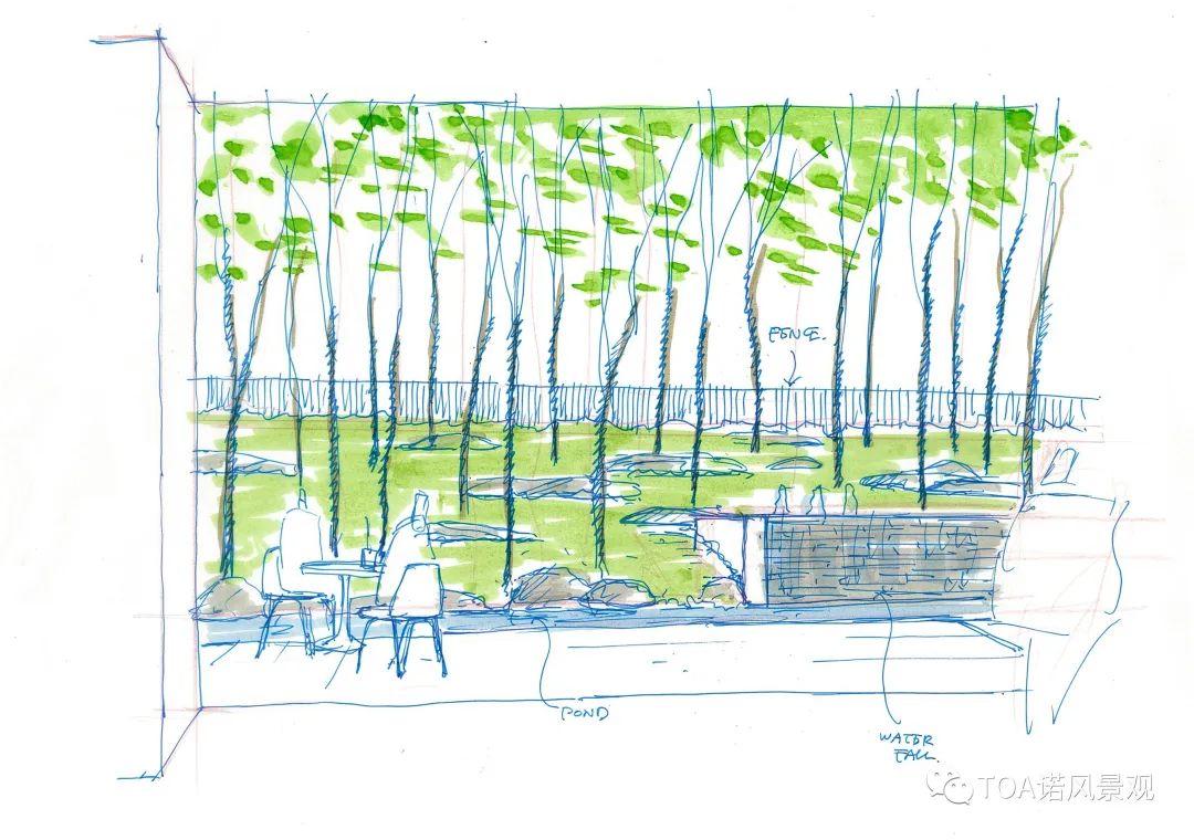 TOA诺风景观设计 | 杭州上城英迪格酒店——一隅静谧-117