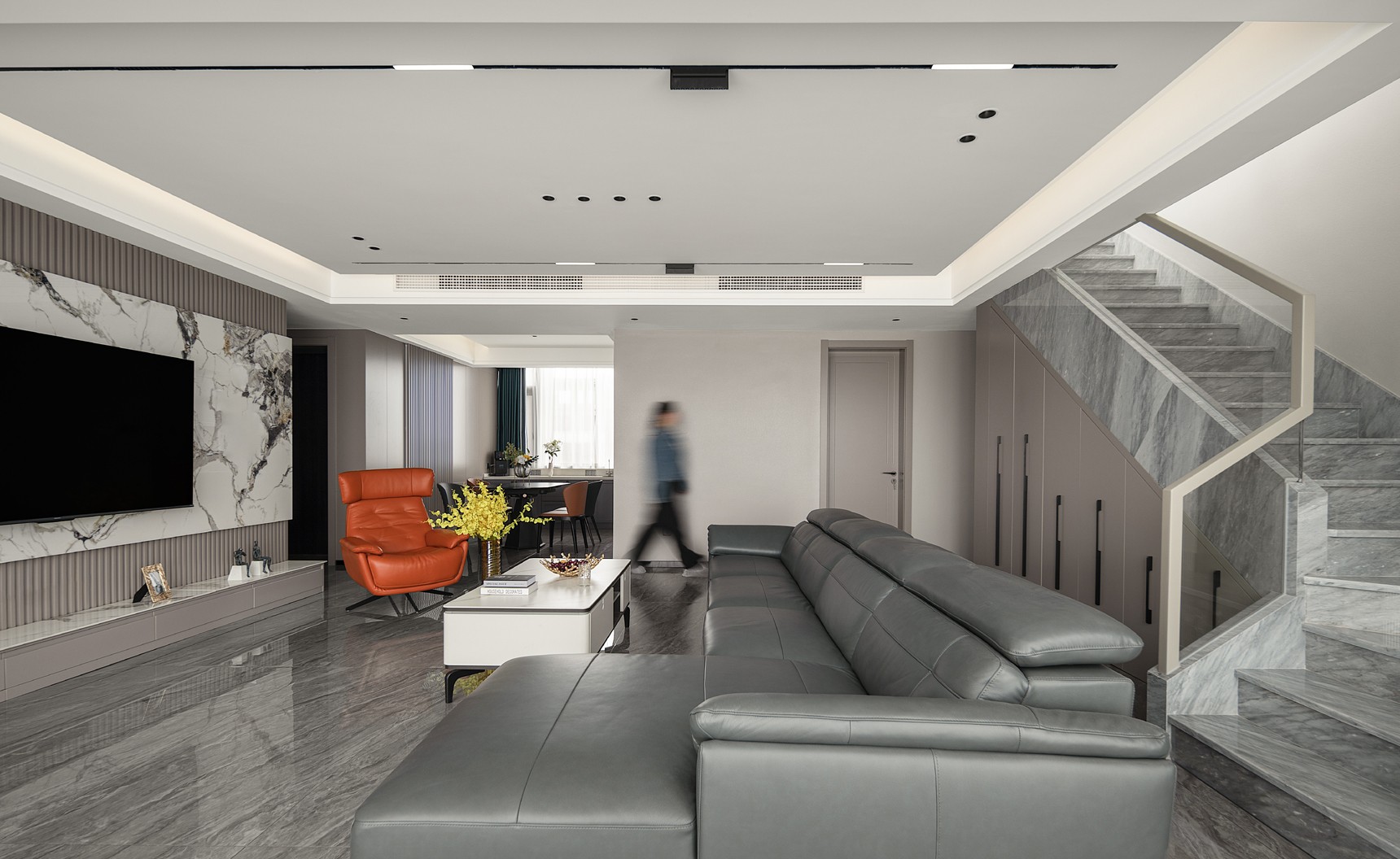 晶科滨江一号居住空间设计丨上饶易墅空间装饰-6