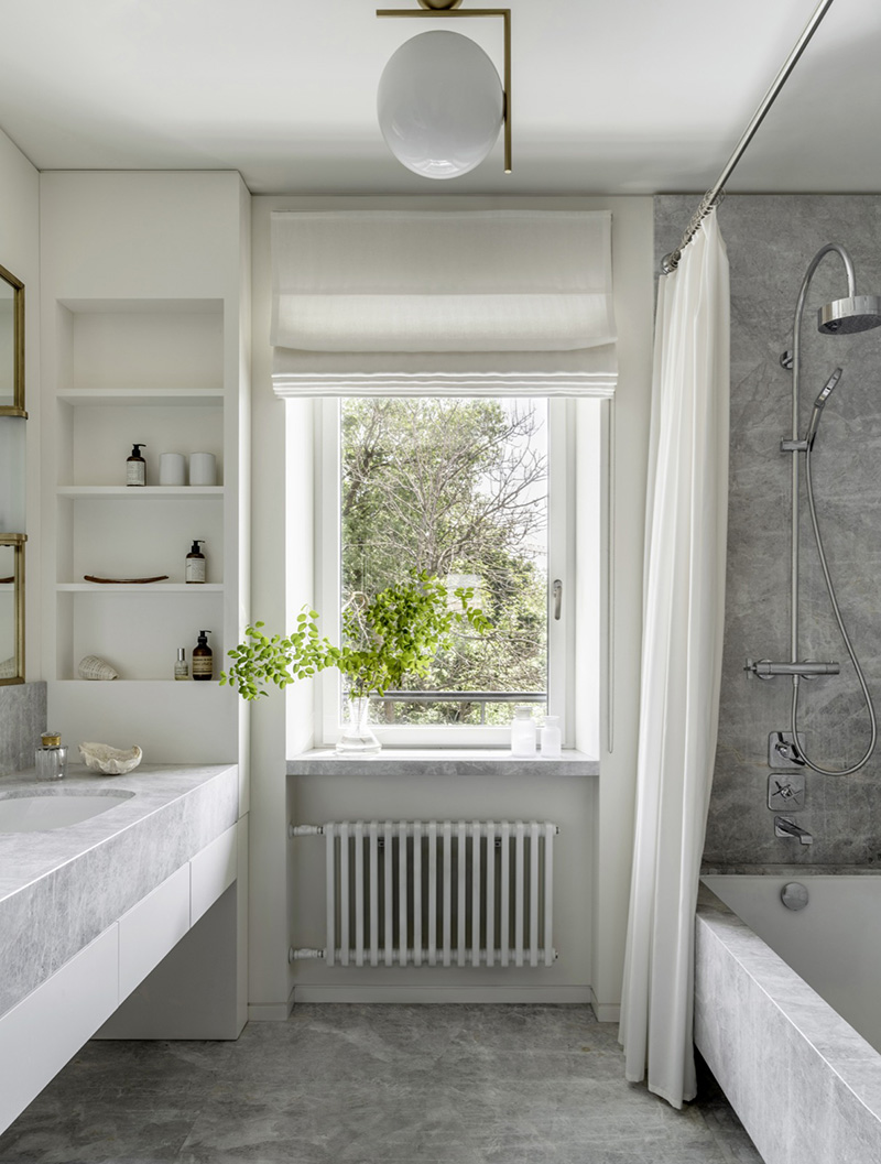 融合现代与古典的莫斯科公寓设计-12