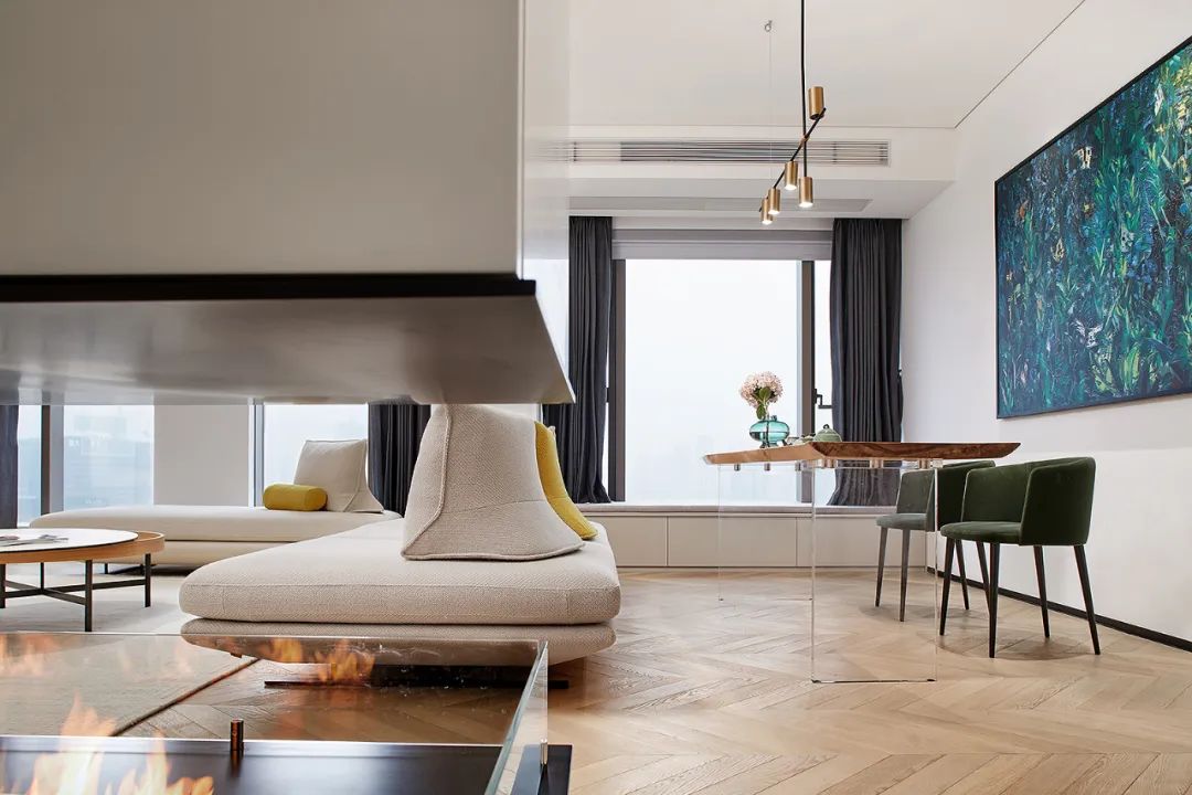 宁波 200㎡现代优雅美宅,诠释空间与人的契合点-20