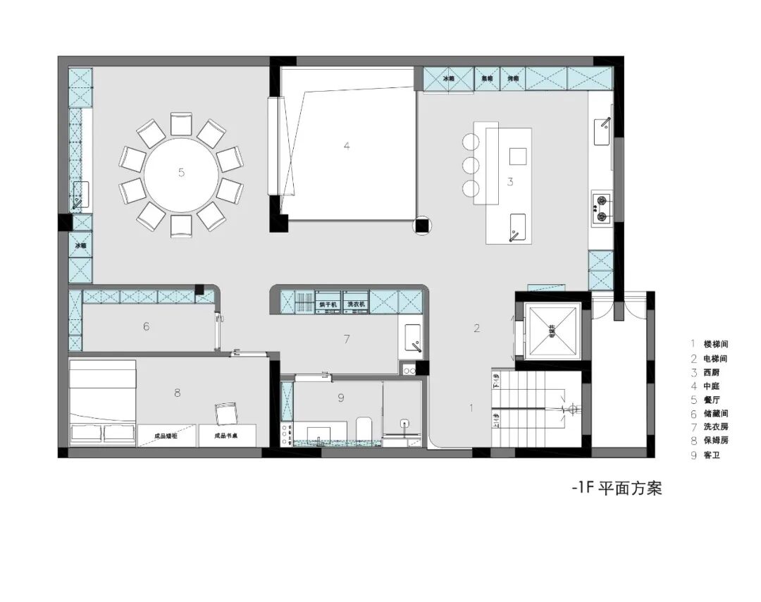 南昌阿鹤设计|500m²极简别墅，定格理想栖居！-100