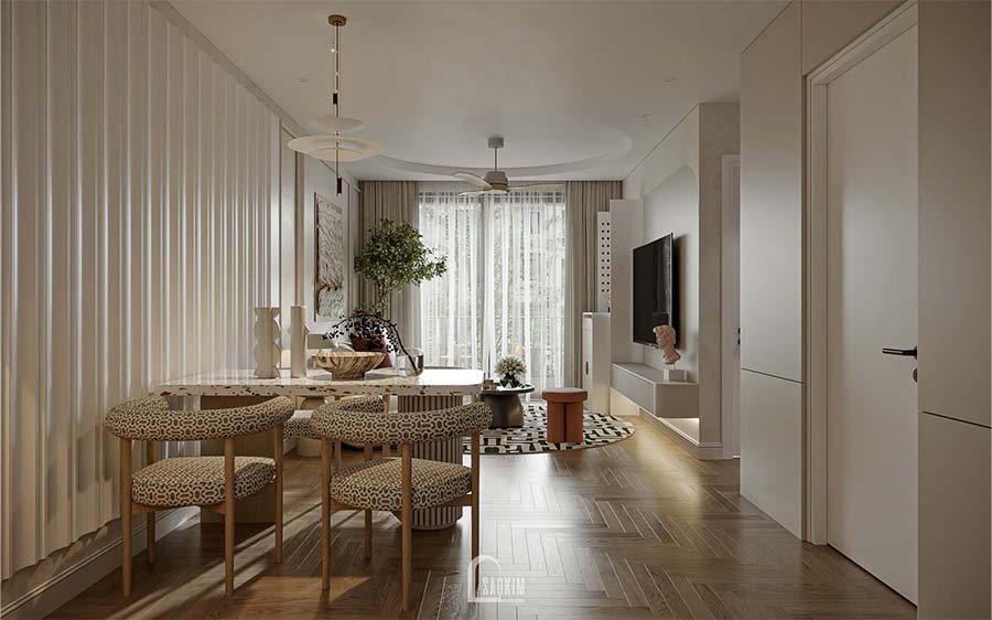 Scandinavian Farmhouse Style - Apartment Feliz Homes-19