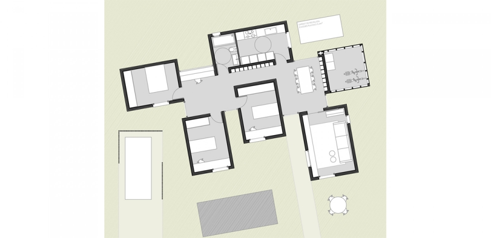 Деревянный дом в стиле минимализм | 10 фото-12