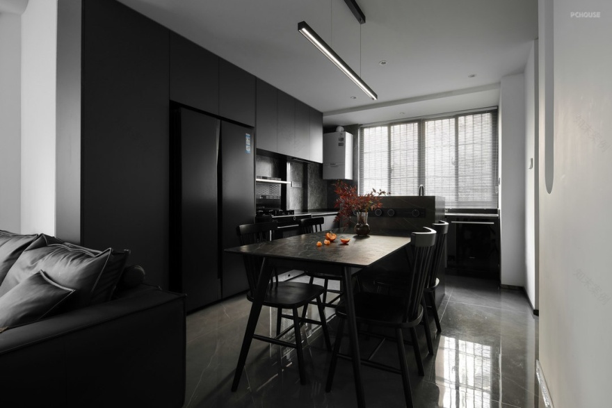 新婚岛台,中西厨房,衣帽间,开启幸福生活丨壹石设计-24