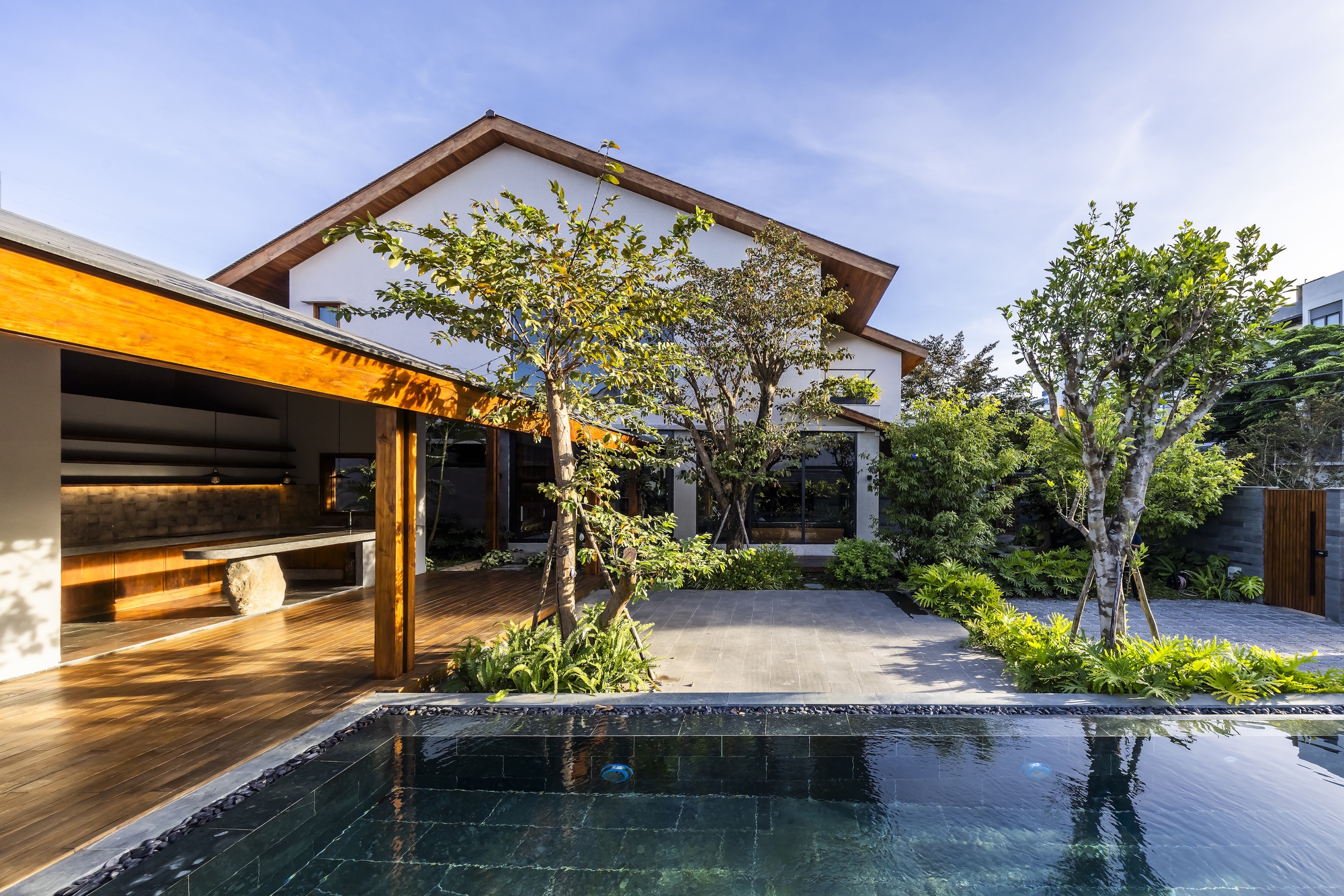 别墅庭院丨越南丨AN NAM Architecture-40