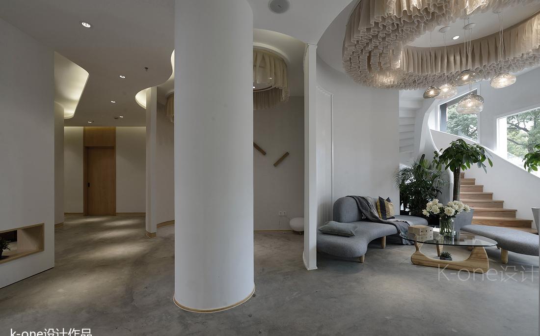 k-one设计丨美容院丨两生.花开-13