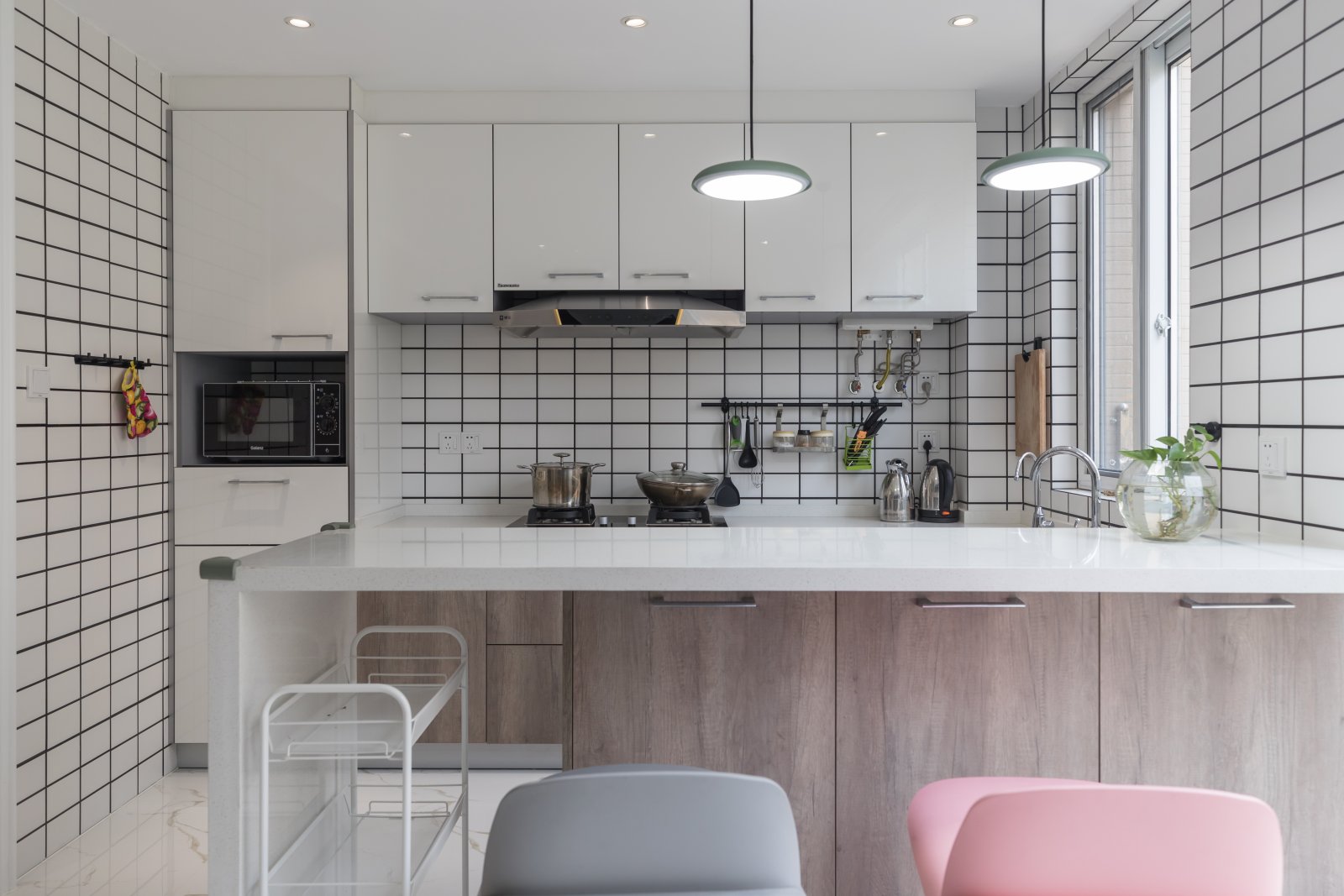 黎明曙光   135㎡清新明亮 胡建敏设计-15