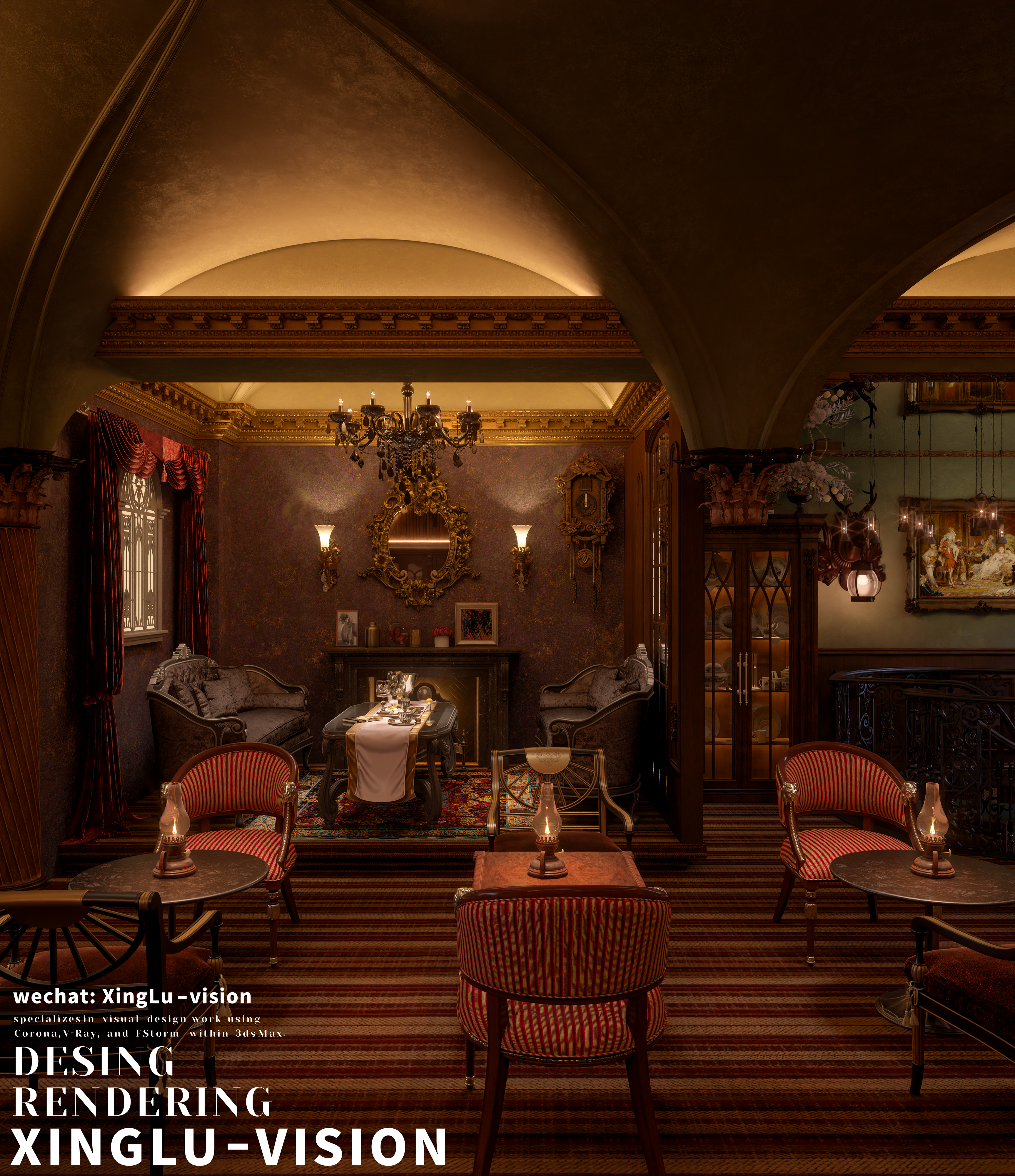 近期渲染·酒吧丨星路视觉-15