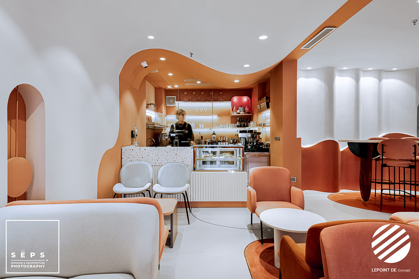 拉拉姆咖啡店丨越南河内丨Lepoint De.Concept & Andes Interior-7