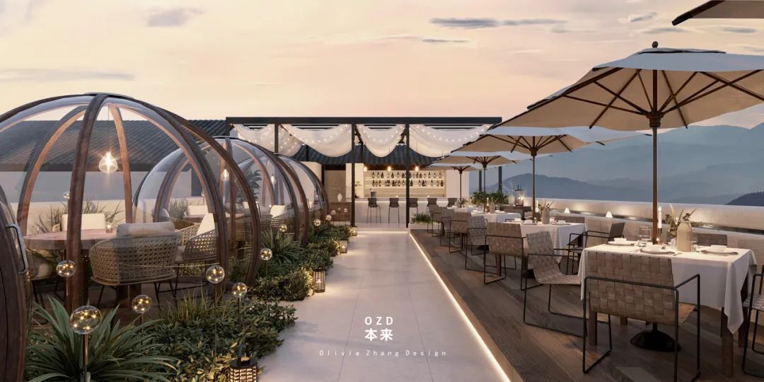 西安·终南山露台餐厅丨中国西安丨OZD.本来-5