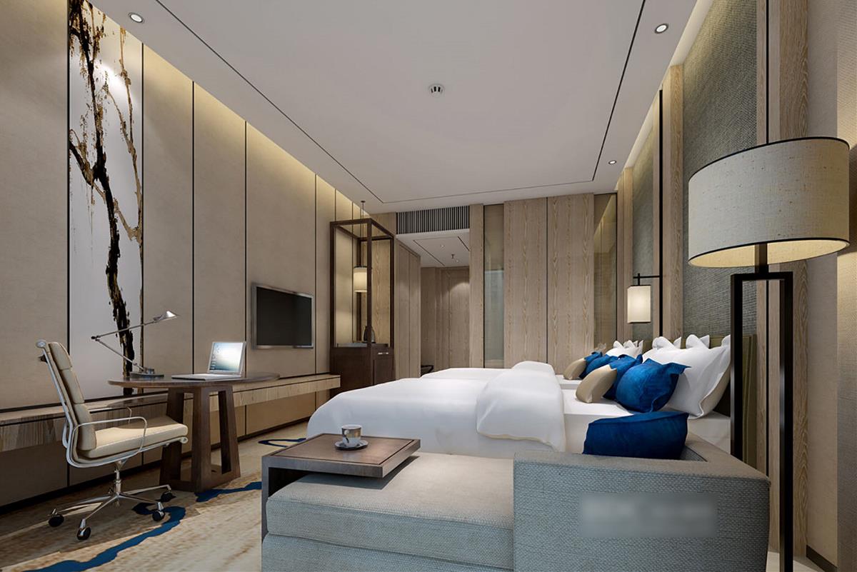 商务酒店　新中式-2