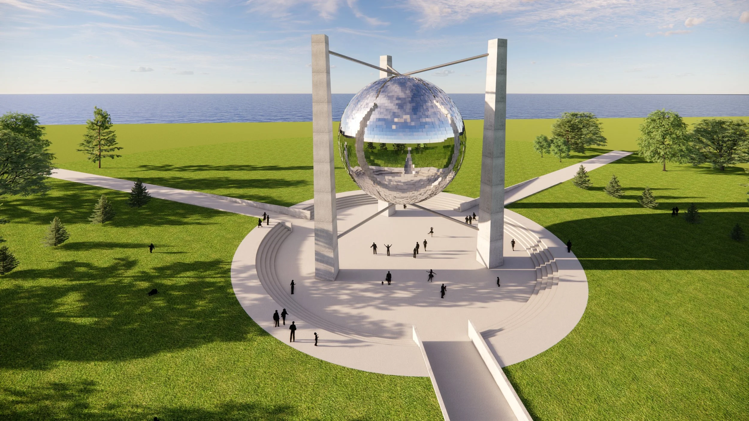 世界最大迪斯科球（Disco Ball）丨美国路易斯维尔丨FOXWORTH ARCHITECTURE PLLC-4