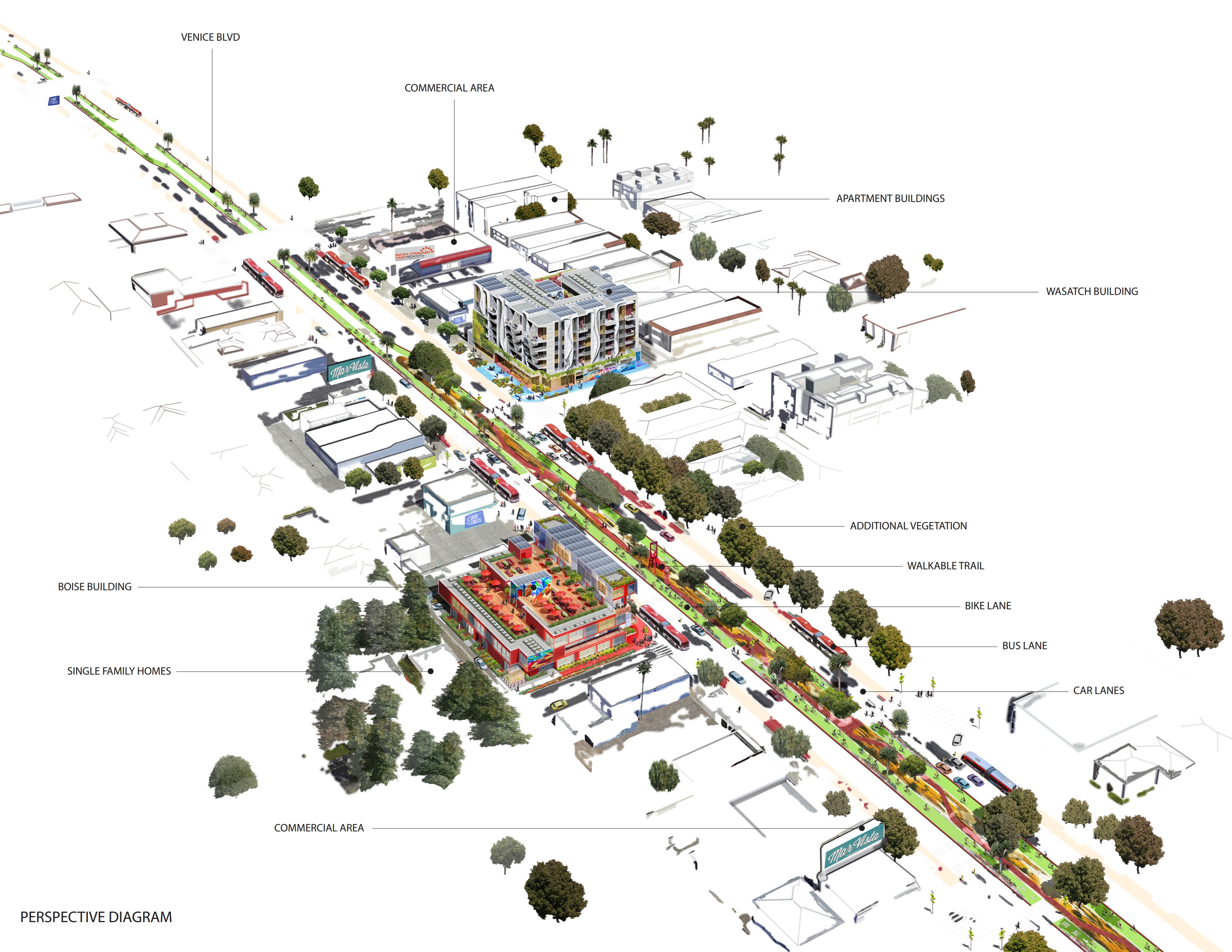 洛杉矶绿色核心项目 | MetropolitanmomentuM-15