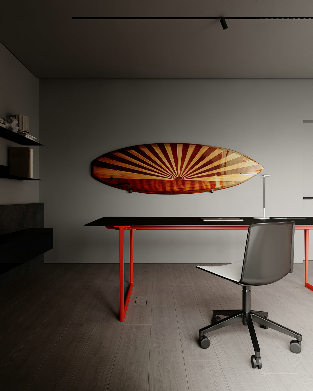 极简高级灰住宅设计-18