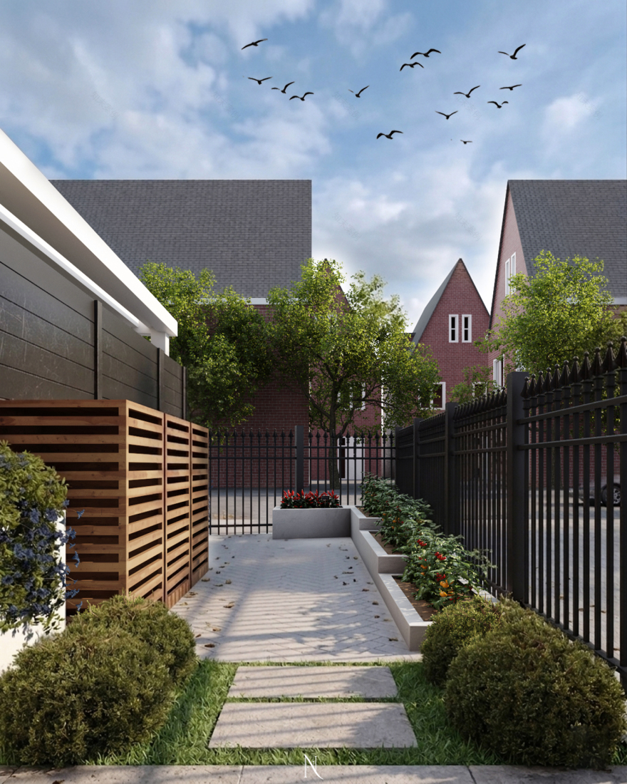 House Garden· Holland 私人住宅花园丨荷兰阿姆斯特丹丨Nada Nabil-8