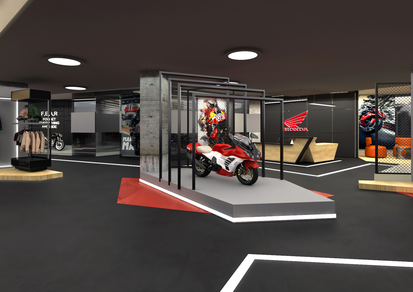 HONDA Motorcycle Store（本田摩托车店）-4