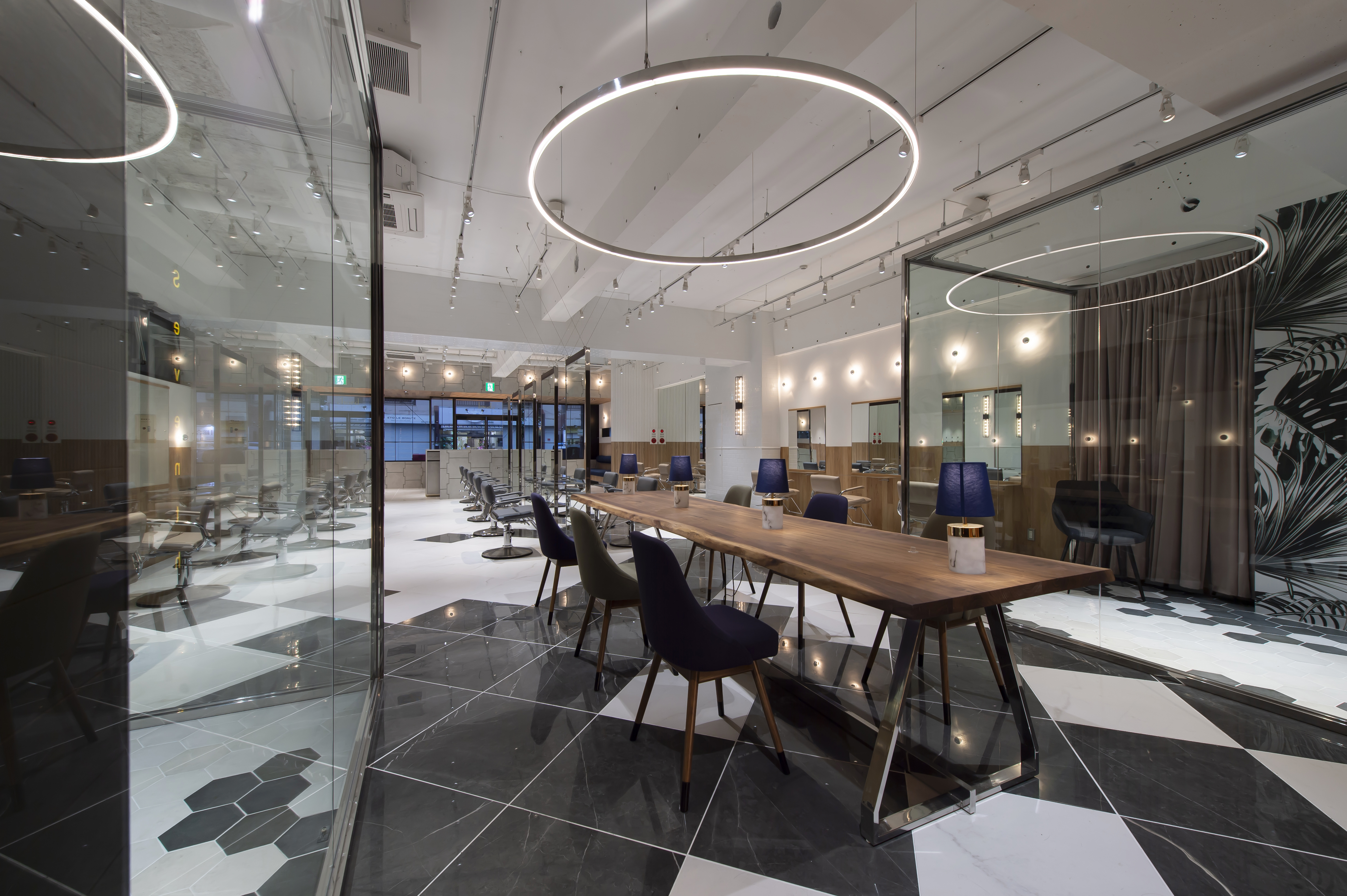 和弦第七美发沙龙 · 东京 Hamura 城市的时尚空间-7