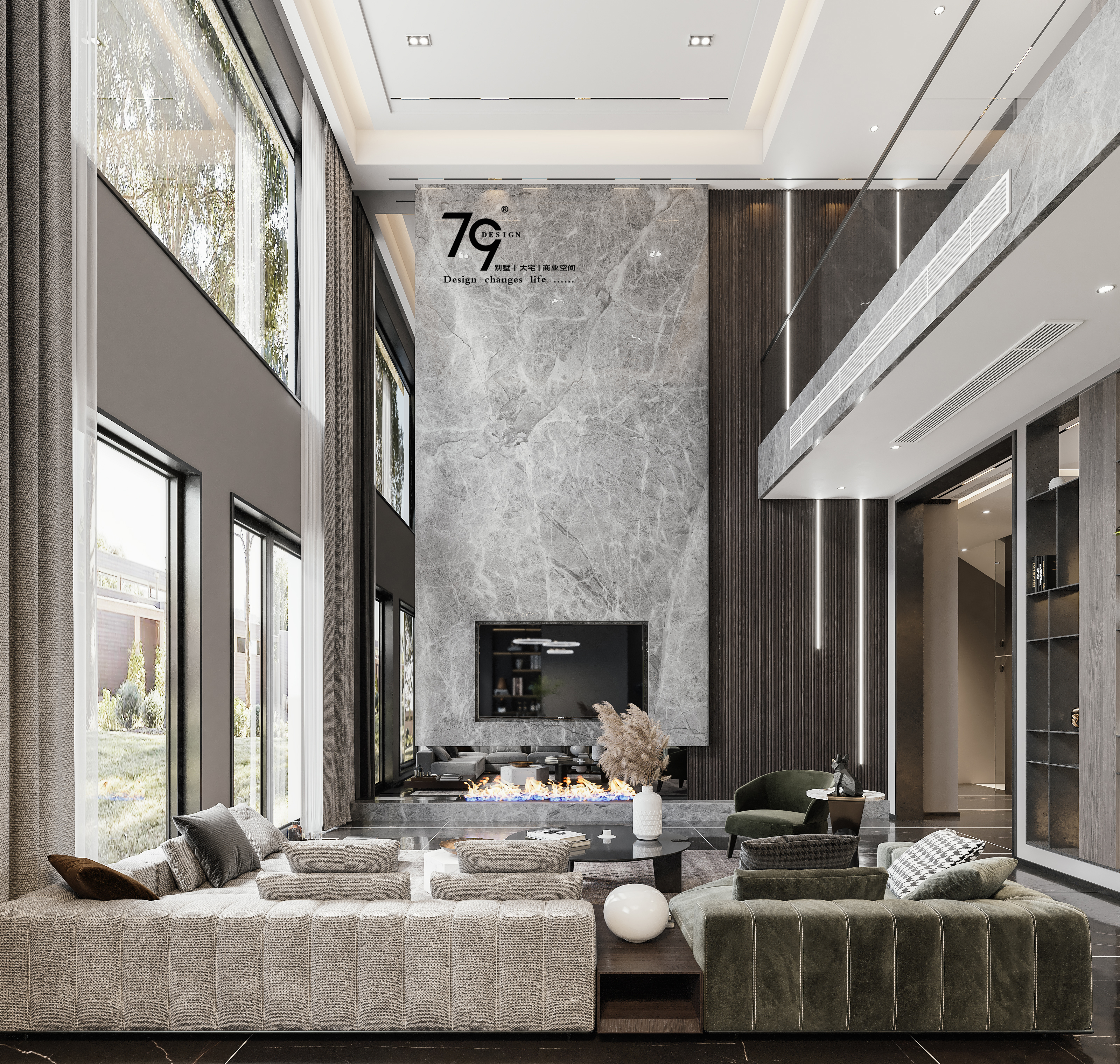 现代复试别墅-2