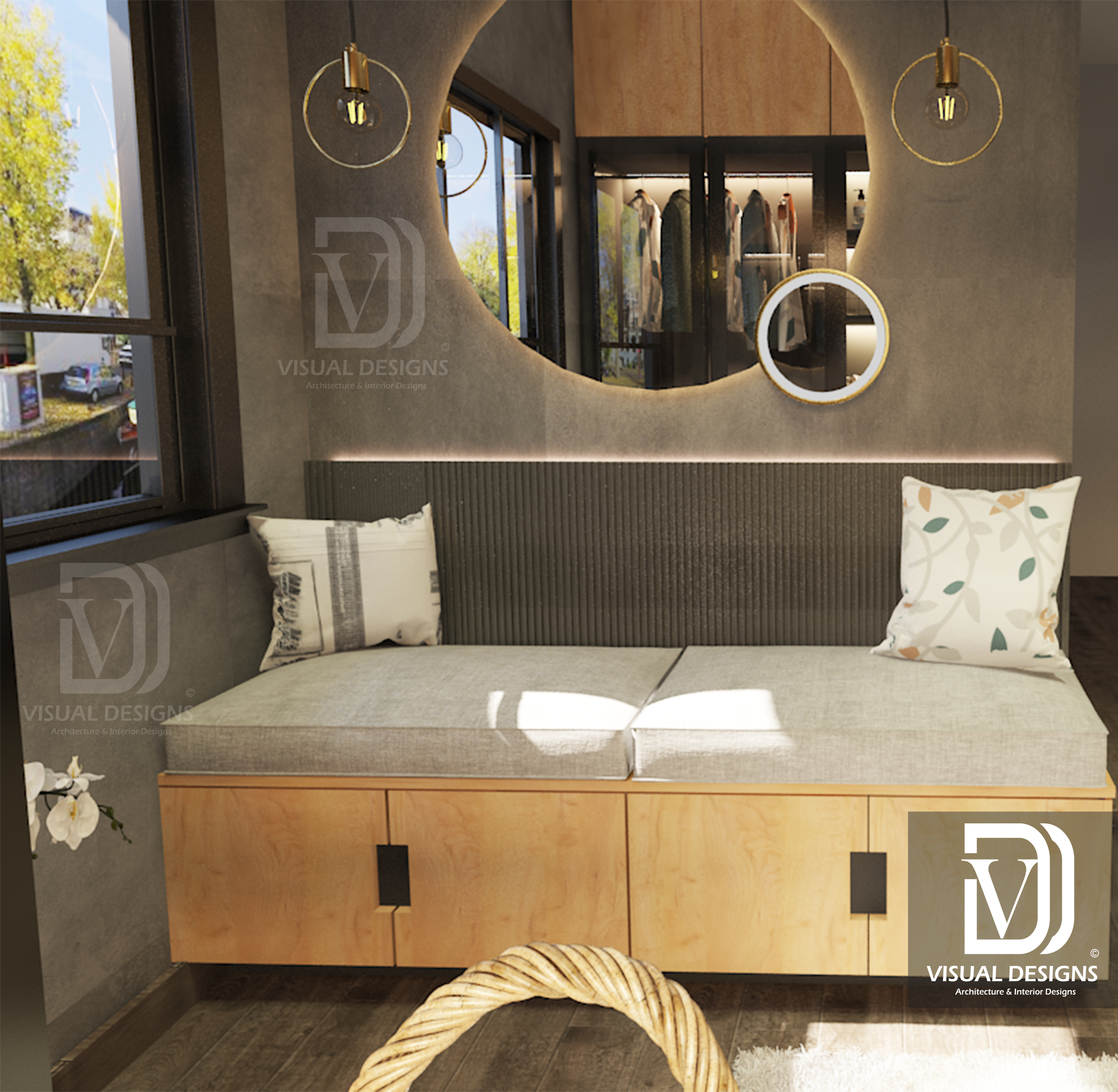 Dressing Room Design AT Merosa - Alexandria.-3