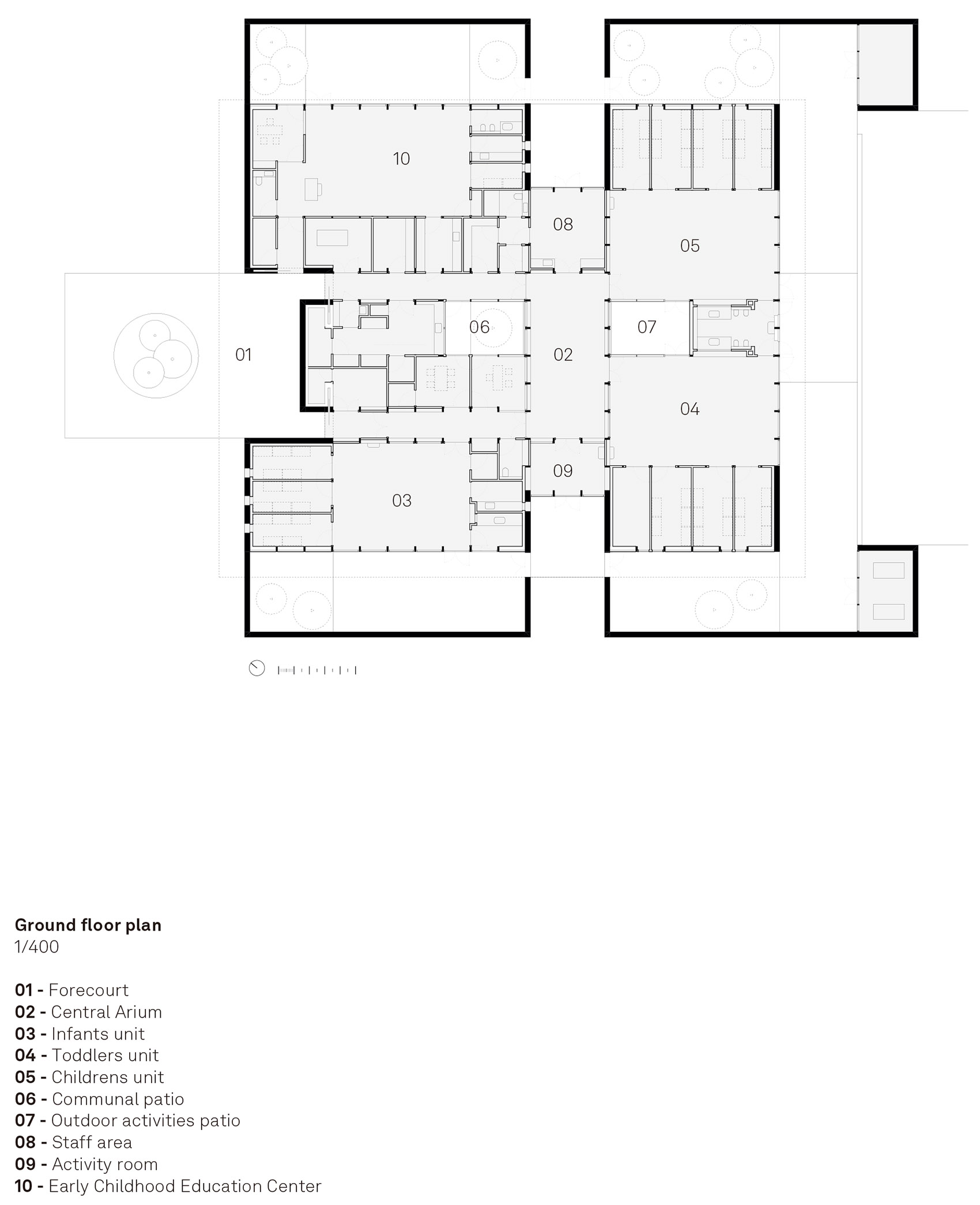 埃斯帕利永跨社区托儿所和早教中心丨法国丨WIP ARCHITECTURE-68