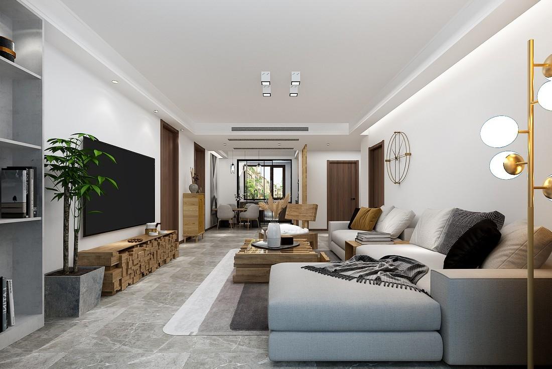 泰安装修自然风家居设计，双阳台儿童房吸睛-0