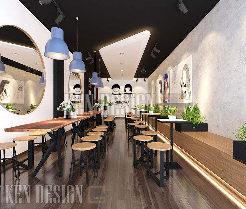 Heekcaa Lê Đại Hành奶茶店设计丨越南河内丨Kendesign-30
