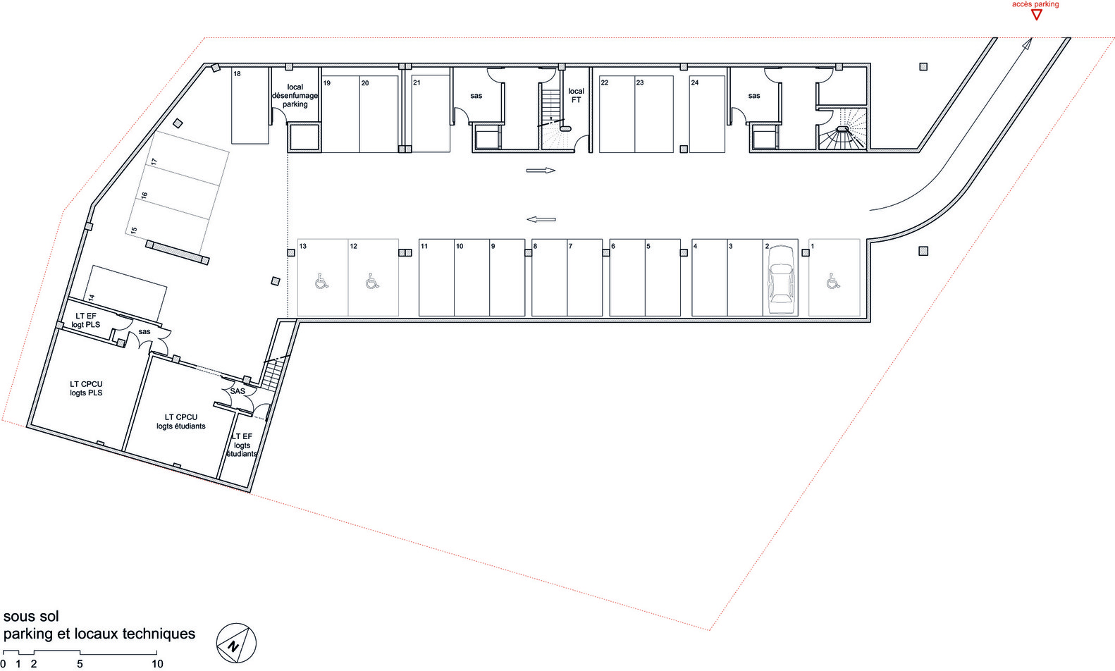 Ourcq Jaures Student - Social Housing  Lacaton - Vassal-72