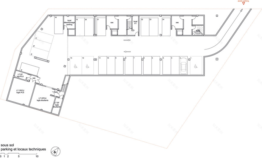 Ourcq Jaures Student - Social Housing Lacaton - Vassal-72