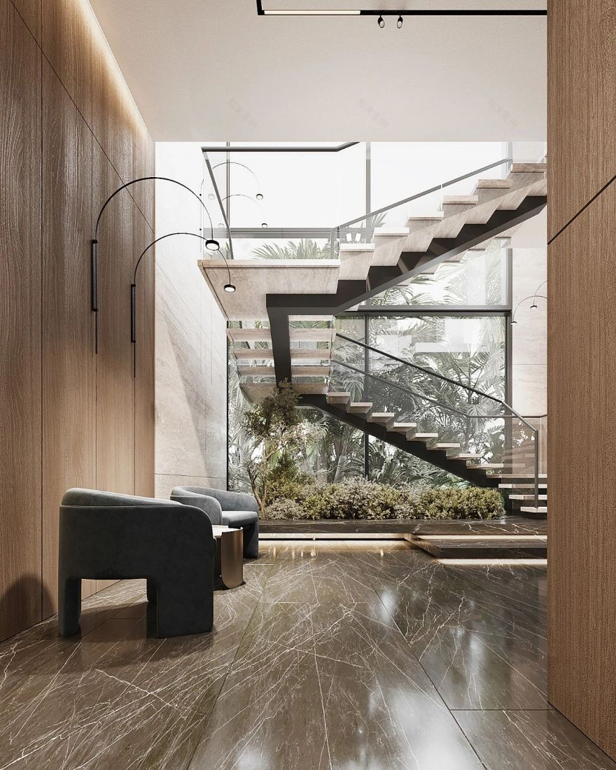 迪拜 500㎡超级豪宅室内设计丨阿联酋迪拜-54