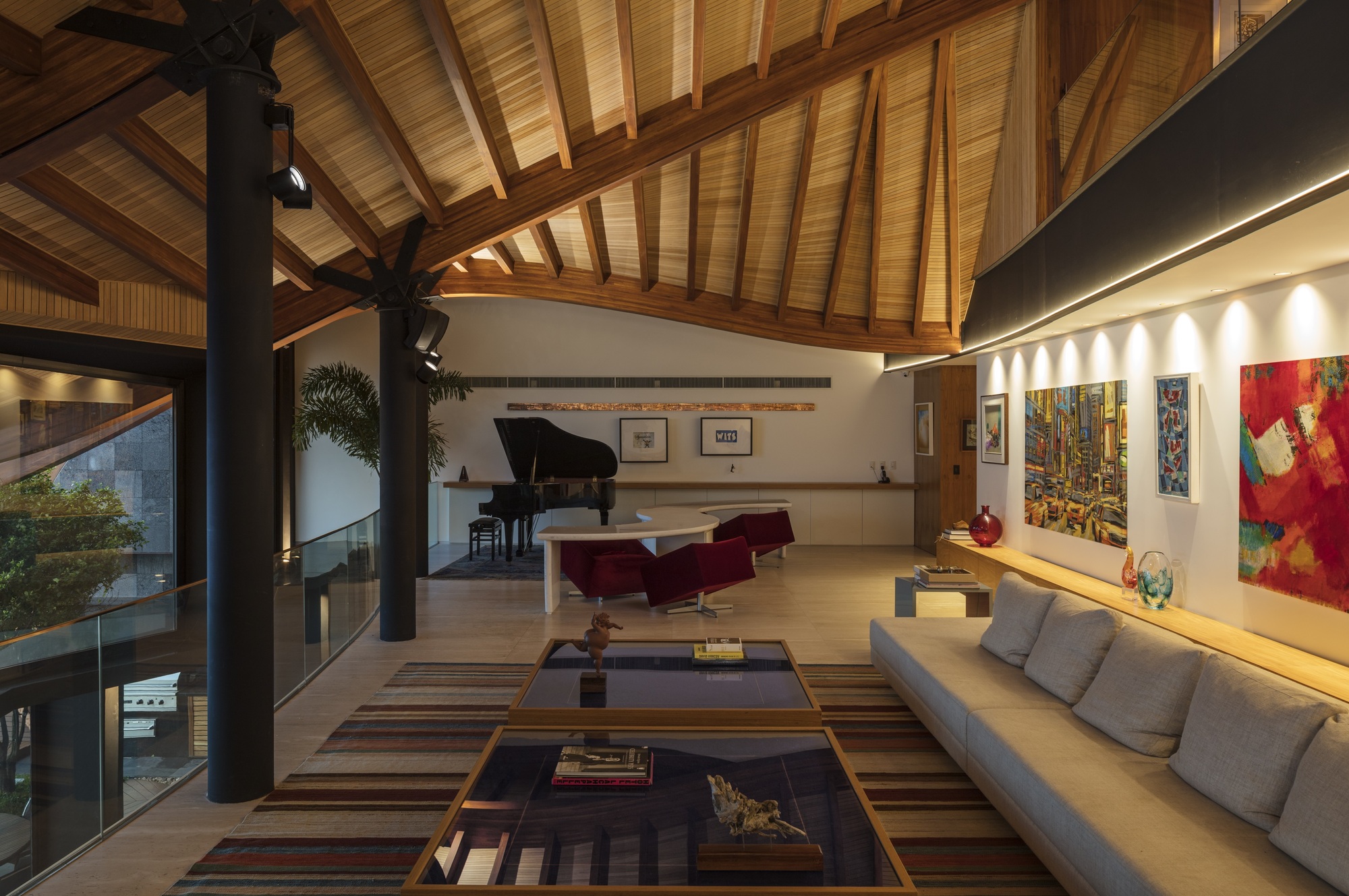 波浪之屋 | 海景别墅的室内设计巅峰之作-5