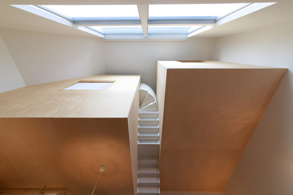 鉄骨造が叶えた大胆プラン吹き抜けの大空間に個室が浮かぶ家 | Architecture | 100%LiFE-0