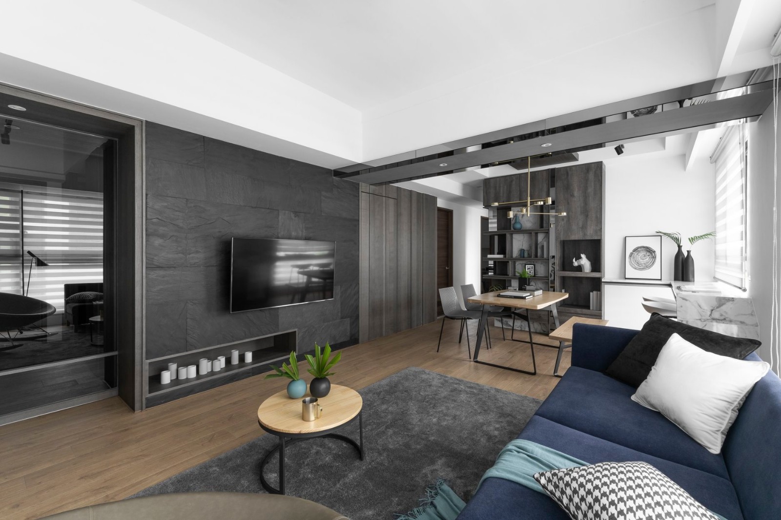 新竹县现代简约风三房两厅住宅设计-6