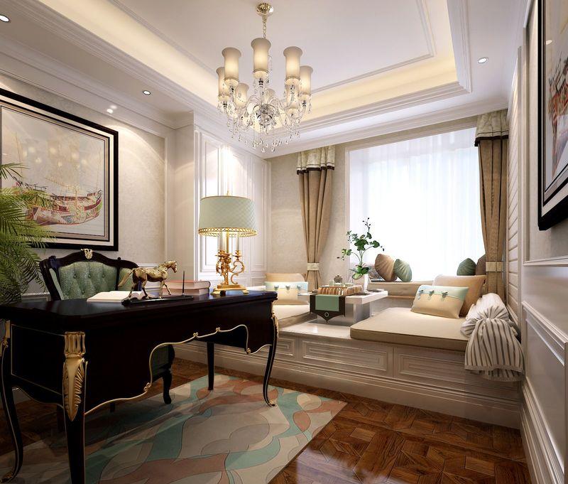 南湖畔大平层,于乐的欧式浪漫之作-19