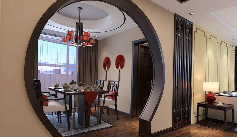 大学教授夫妇装修群力观江国际140平典雅新中式三居-10