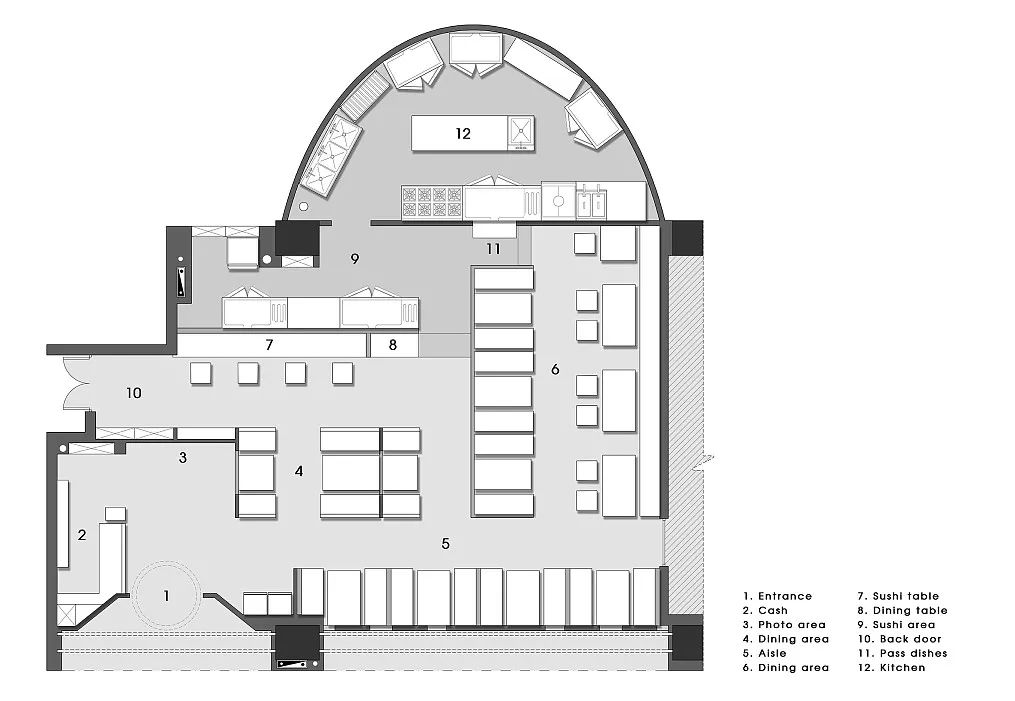 吞·元气食堂丨中国芜湖丨HMZ 几何共社,黑铅笔-15