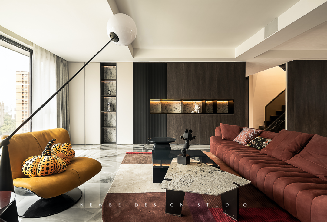 现代轻奢复式住宅丨陈丽娟,江怡君-19