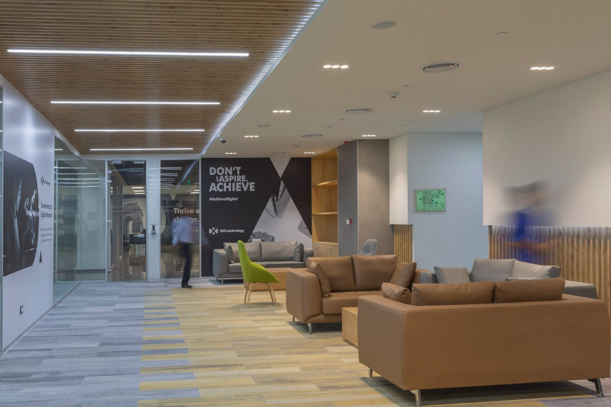 DXC 科技印度班加罗尔办公室——RC Architecture 打造活力新世代办公空间-9