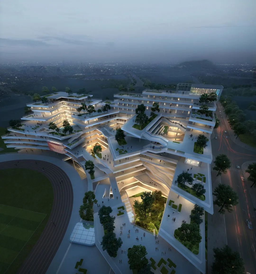 深圳市第三十三高级中学新建工程丨中国深圳丨CPC建筑设计-13