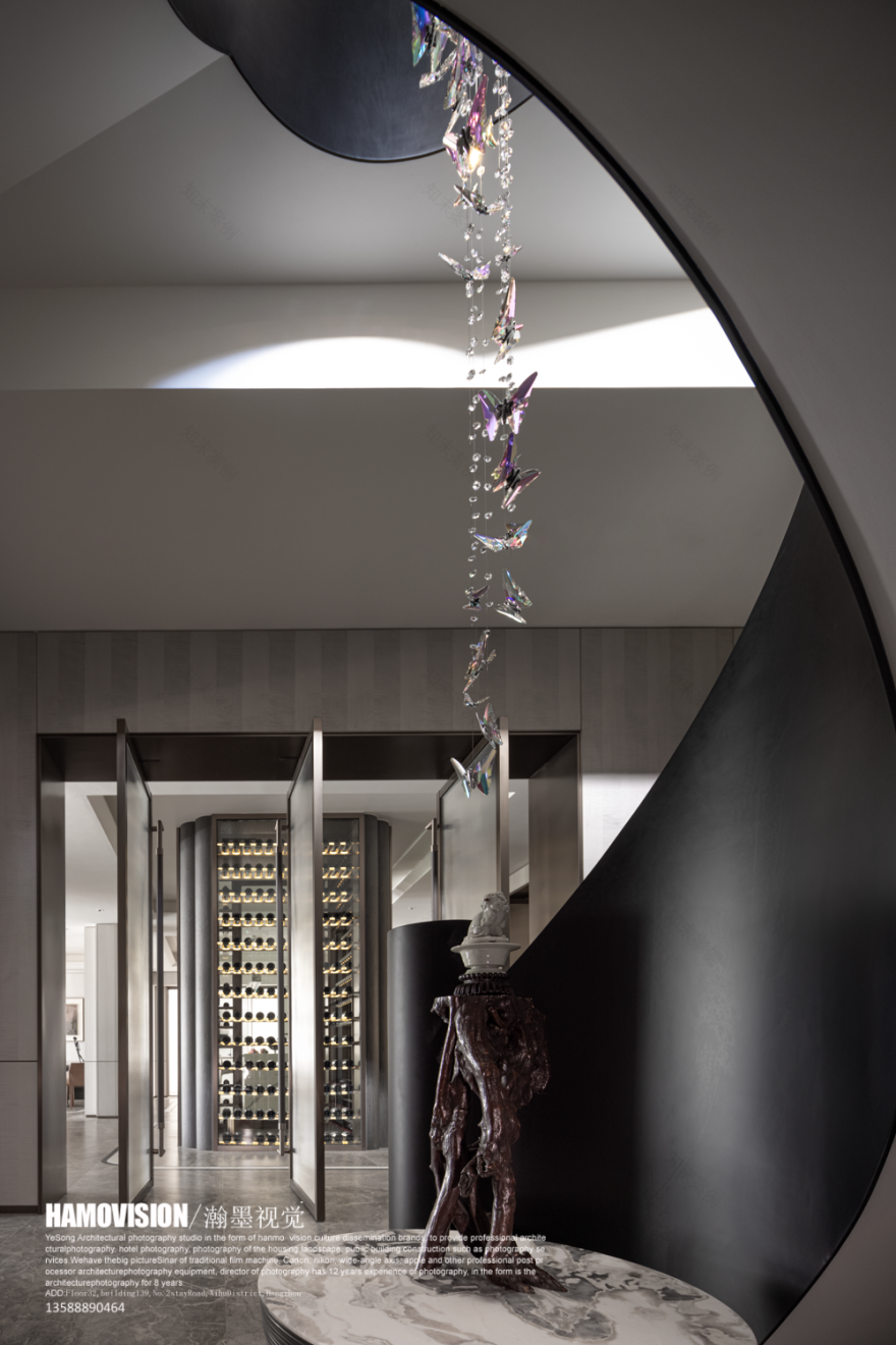 隐奢之居 · 1280㎡独栋别墅设计丨中国丨上海昊邸室内设计事务所-58