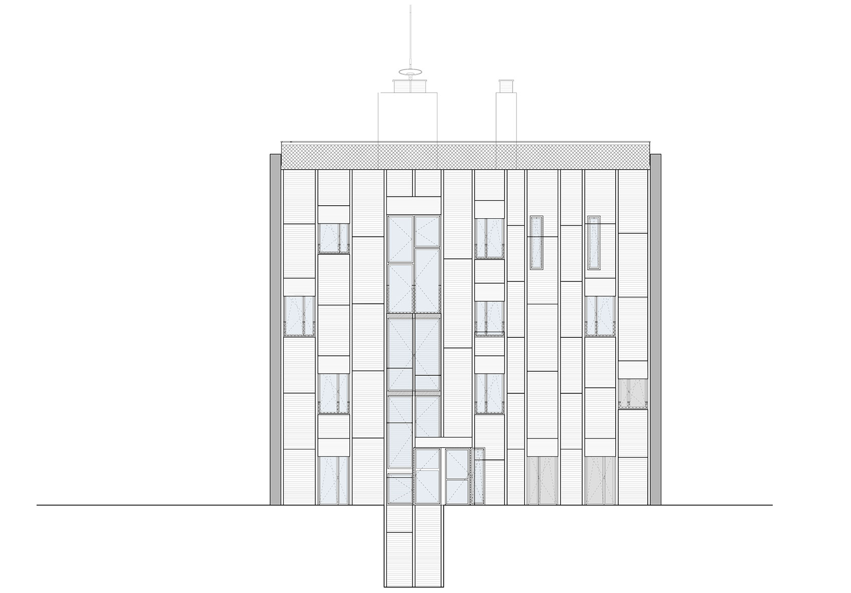 Paral·lel 公寓大楼丨西班牙巴塞罗那丨OHLAB-94