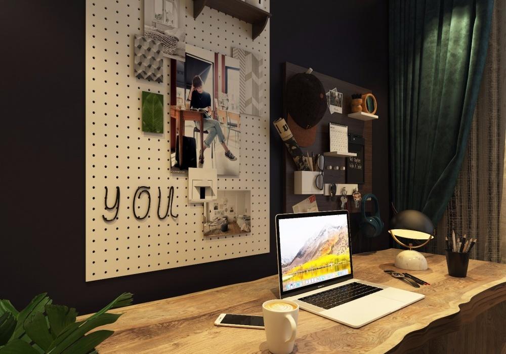 尤加利绿调打造复古雅痞家居空间-19